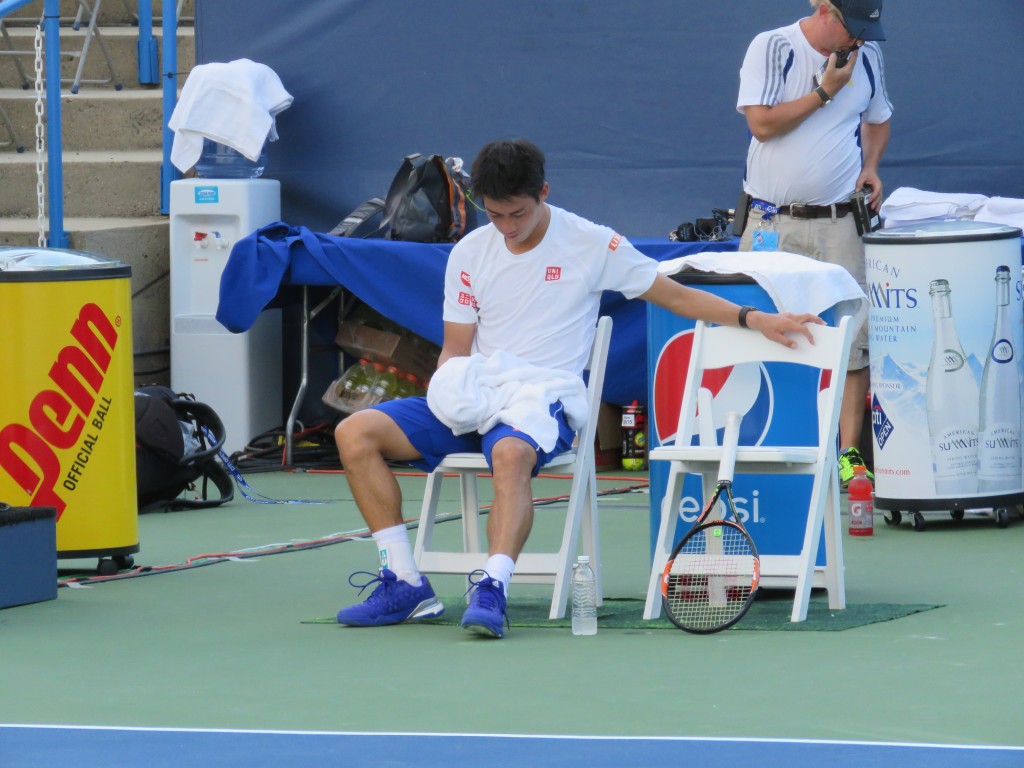 Losing Momentum: Lessons Learned - Photo of Kei Nishikori
