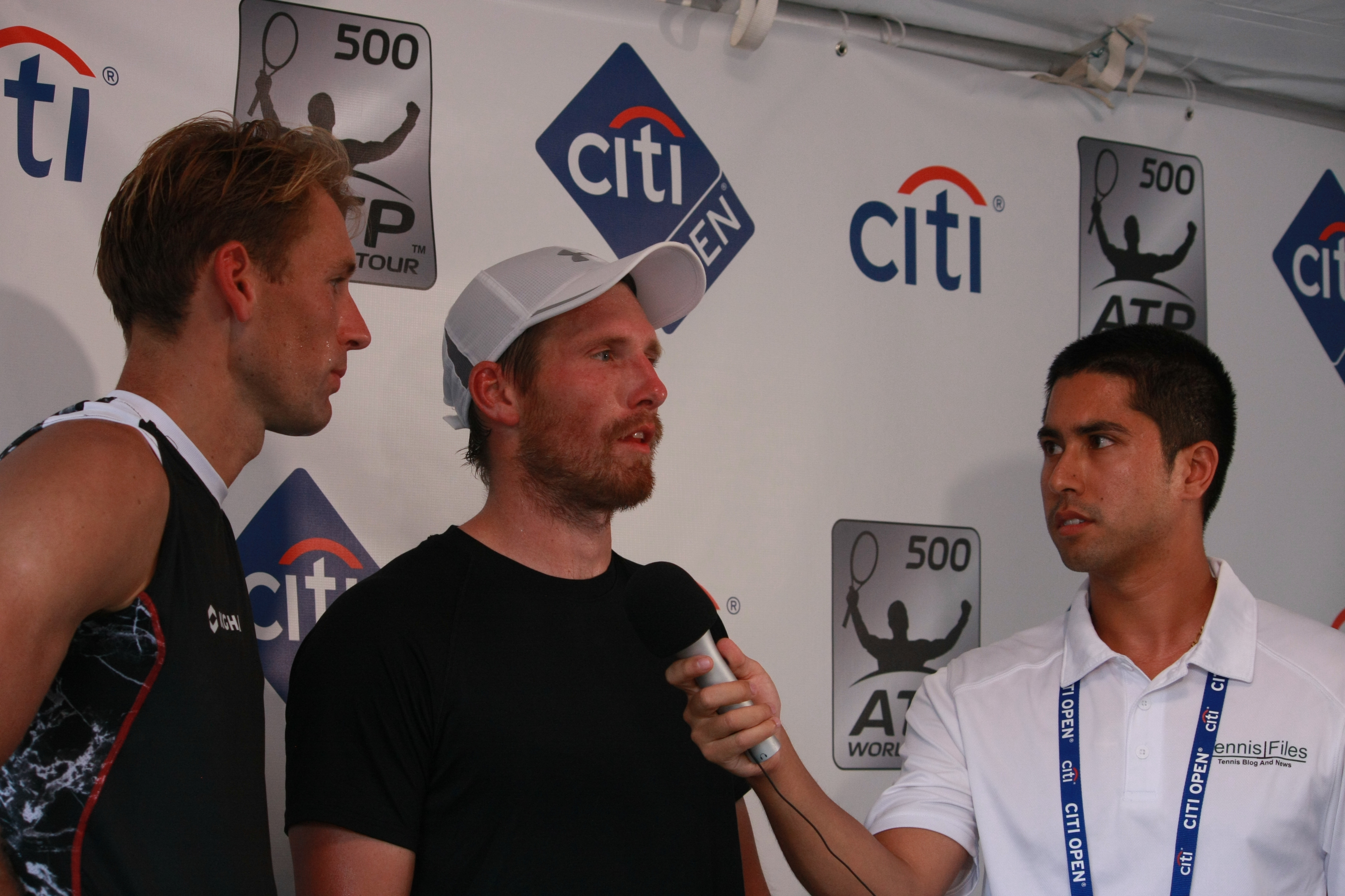 Mehrban Interviewing Peya Kubot 2016 Citi Open